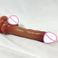 Realistic 7.5-inch silicone dildo from SHOPEZRA L.L.C., featuring detailed textures and smooth surface for intimate use.