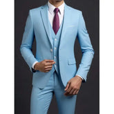 Suit (Blazer+ Vest + Trousers) Men&