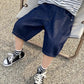 New Boys Summer Fashion Denim Shorts Kids Casual Loose Thin Knee-Length Trousers 3-12 Years Teenager Outdoor Five-point Pants SHOPEZRA L.L.C.
