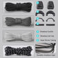 1Pair Without Ties Quick Lace Kit Round Tennis Creative No Tie Shoelaces Running Sneakers Shoelaces for Salomon Shoe Accessories SHOPEZRA L.L.C.