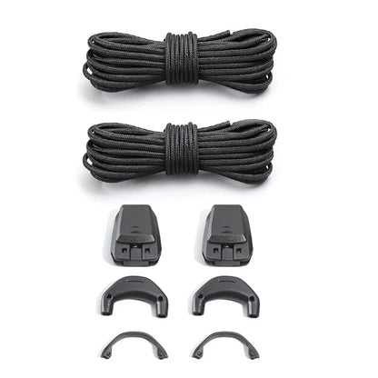 1Pair Without Ties Quick Lace Kit Round Tennis Creative No Tie Shoelaces Running Sneakers Shoelaces for Salomon Shoe Accessories SHOPEZRA L.L.C.