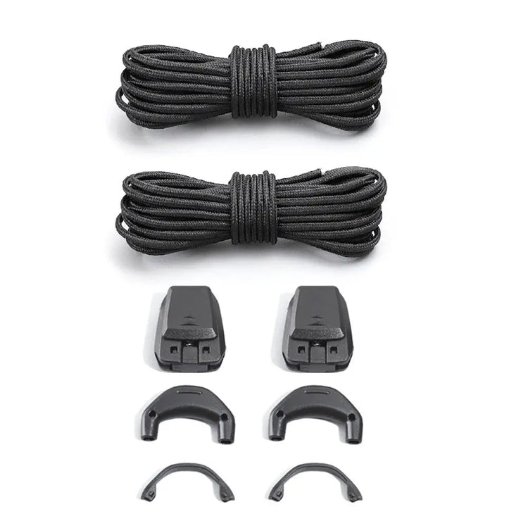 1Pair Without Ties Quick Lace Kit Round Tennis Creative No Tie Shoelaces Running Sneakers Shoelaces for Salomon Shoe Accessories SHOPEZRA L.L.C.
