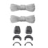 1Pair Without Ties Quick Lace Kit Round Tennis Creative No Tie Shoelaces Running Sneakers Shoelaces for Salomon Shoe Accessories SHOPEZRA L.L.C.