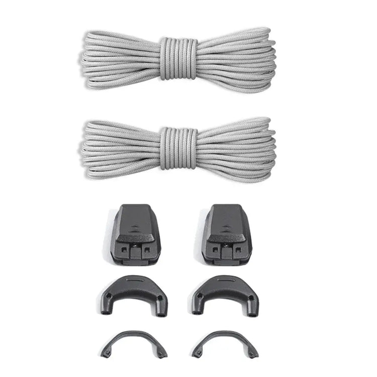 1Pair Without Ties Quick Lace Kit Round Tennis Creative No Tie Shoelaces Running Sneakers Shoelaces for Salomon Shoe Accessories SHOPEZRA L.L.C.