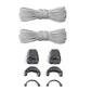 1Pair Without Ties Quick Lace Kit Round Tennis Creative No Tie Shoelaces Running Sneakers Shoelaces for Salomon Shoe Accessories SHOPEZRA L.L.C.