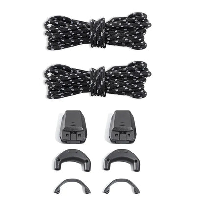 1Pair Without Ties Quick Lace Kit Round Tennis Creative No Tie Shoelaces Running Sneakers Shoelaces for Salomon Shoe Accessories SHOPEZRA L.L.C.