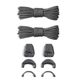 1Pair Without Ties Quick Lace Kit Round Tennis Creative No Tie Shoelaces Running Sneakers Shoelaces for Salomon Shoe Accessories SHOPEZRA L.L.C.