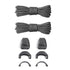 1Pair Without Ties Quick Lace Kit Round Tennis Creative No Tie Shoelaces Running Sneakers Shoelaces for Salomon Shoe Accessories SHOPEZRA L.L.C.