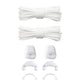 1Pair Without Ties Quick Lace Kit Round Tennis Creative No Tie Shoelaces Running Sneakers Shoelaces for Salomon Shoe Accessories SHOPEZRA L.L.C.