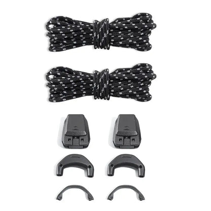 1Pair Without Ties Quick Lace Kit Round Tennis Creative No Tie Shoelaces Running Sneakers Shoelaces for Salomon Shoe Accessories by Dropshipman