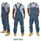 Mens Jeans 2024 Overalls Men Pockets Casual Loose Long Denim Pants Slim Splice Straight Rompers Autumn Plus Size Long Jeans Men SHOPEZRA L.L.C.