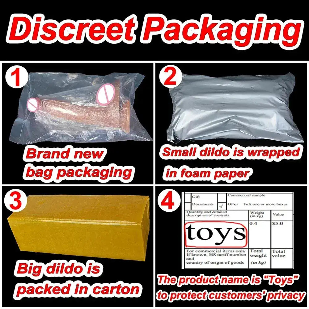 Super Realistic Soft Thick Dildo Double Silicone Big Penis Masturbators Cock Gay Anal Sex Toys for Man Woman Suction Cup Dick by Dropshipman