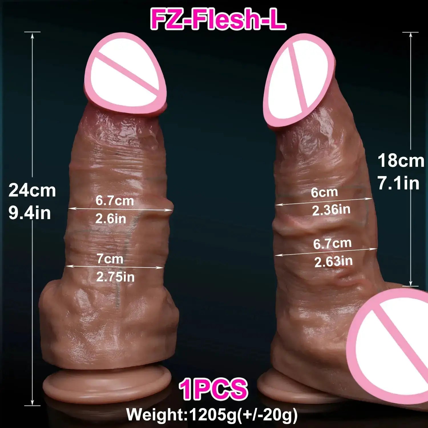 Super Realistic Soft Thick Dildo Double Silicone Big Penis Masturbators Cock Gay Anal Sex Toys for Man Woman Suction Cup Dick by Dropshipman
