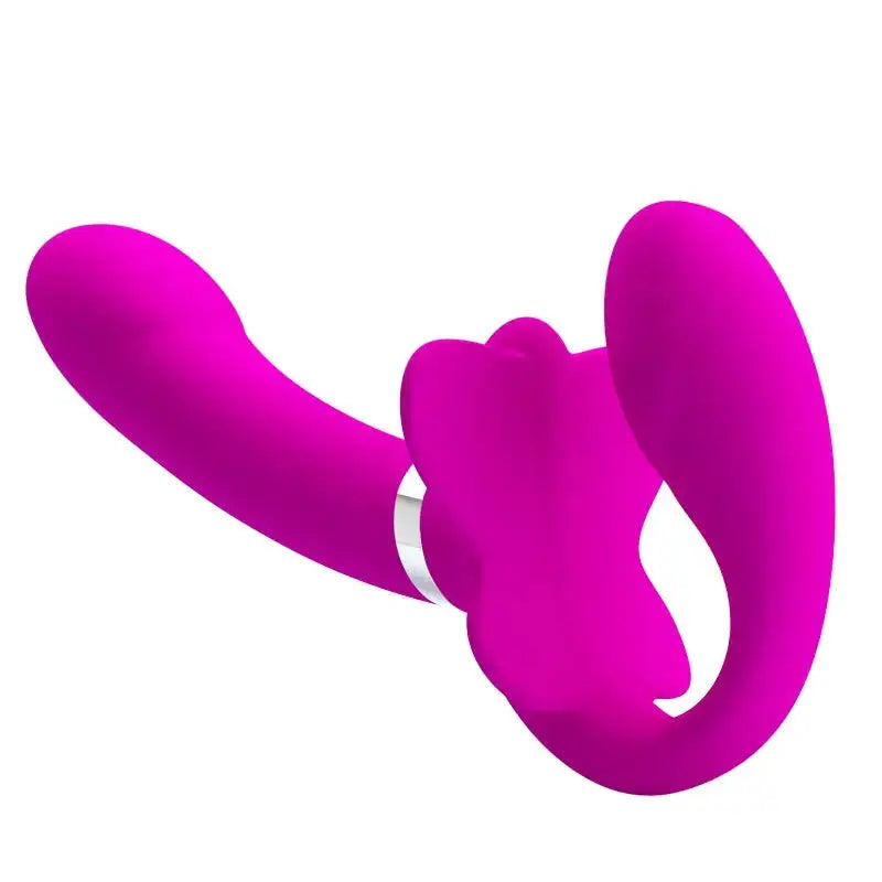 Silicone Dildo Dual Vibrator Couple Sex Toys Strap on Dildo Lesbian G-spot Flirting Penis Anal vibrator by Dropshipman