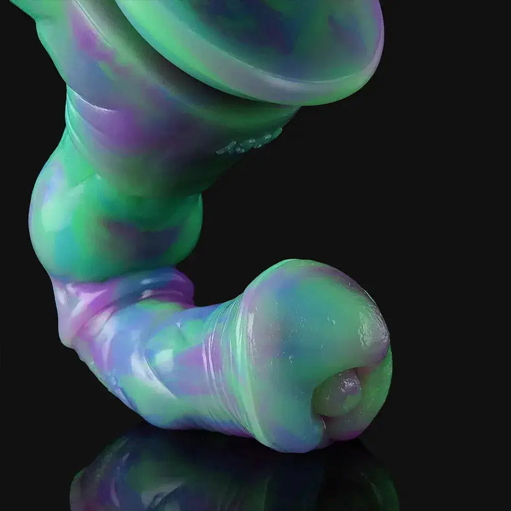 YOCY Colorful Dildo 9.8 inch Lifelike Animal Horse Dildo Sex Tos With Suction Cup For Women Men Forplay Strapon Huge Anal Toy by Dropshipman