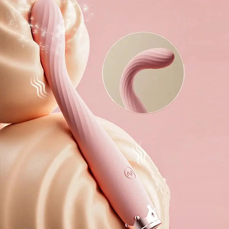 SHOPEZRA L.L.C. dildo vibrator for women with G-spot penetration, vaginal massager, and vibrating clitoris stimulator.