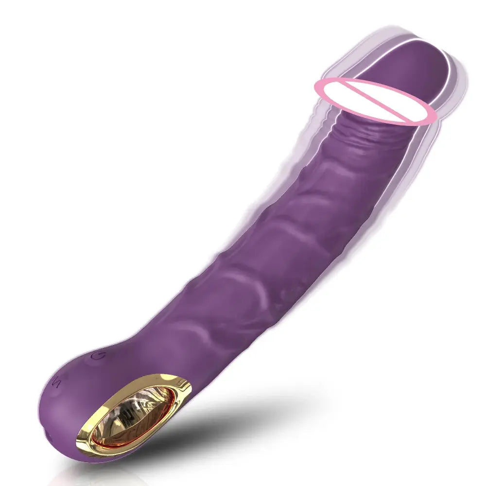 SHOPEZRA L.L.C. dildo vibrator for women with G-spot penetration, clitoral stimulator, and massager for adult pleasure.