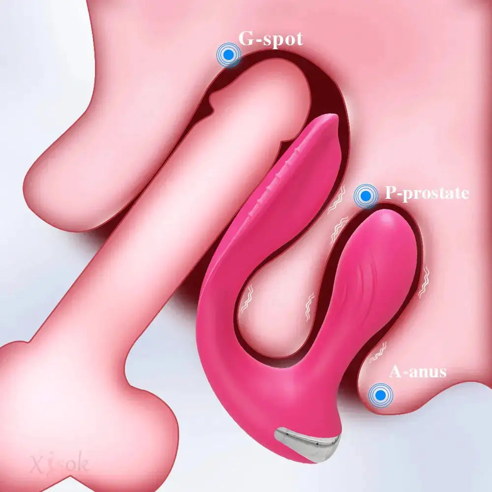 Sex Toys Double Penetration Vagina Vibrator Dildo Vibrator Masturbation Tools for Women Clitoris Stimulator Adult Products Toys by Dropshipman