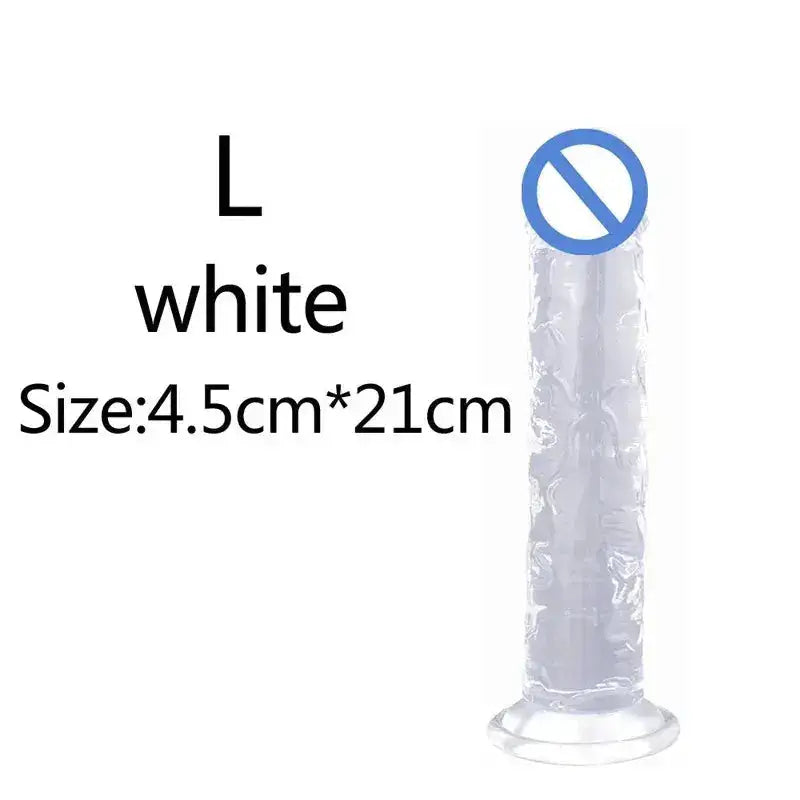 Jelly Dildo 6 sizes Penis Adjustable Strapon Dildo Realistic Sex Toys For Lesbian Women Couples Suction Cup Dildo Pants by Dropshipman