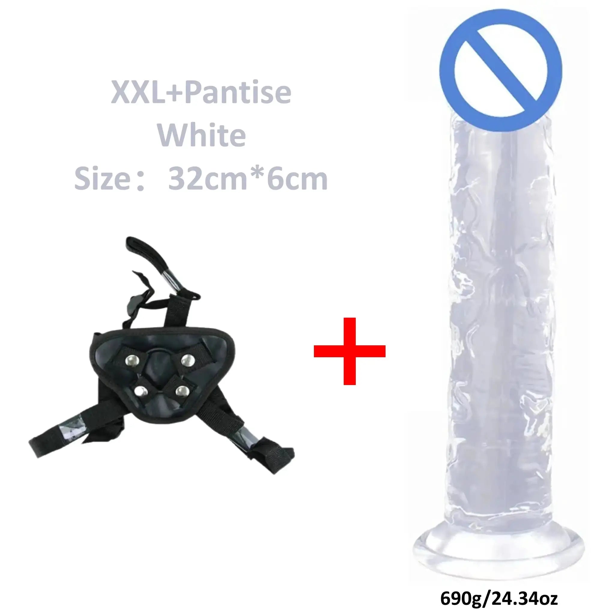 Jelly Dildo 6 sizes Penis Adjustable Strapon Dildo Realistic Sex Toys For Lesbian Women Couples Suction Cup Dildo Pants by Dropshipman