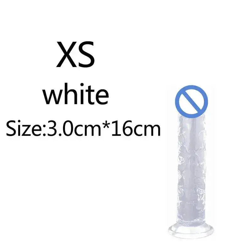 Jelly Dildo 6 sizes Penis Adjustable Strapon Dildo Realistic Sex Toys For Lesbian Women Couples Suction Cup Dildo Pants by Dropshipman