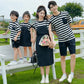 Dress 2025 Woman Family Couple Matching Clothes Parent-child Shirt Sibling Brother Sister Outfits Mom Daughter Dress Dad Son T SHOPEZRA L.L.C.