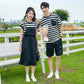 Dress 2025 Woman Family Couple Matching Clothes Parent-child Shirt Sibling Brother Sister Outfits Mom Daughter Dress Dad Son T SHOPEZRA L.L.C.