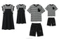 Dress 2025 Woman Family Couple Matching Clothes Parent-child Shirt Sibling Brother Sister Outfits Mom Daughter Dress Dad Son T SHOPEZRA L.L.C.