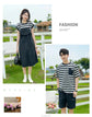 Dress 2025 Woman Family Couple Matching Clothes Parent-child Shirt Sibling Brother Sister Outfits Mom Daughter Dress Dad Son T SHOPEZRA L.L.C.