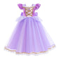 Girl Elsa Anna Dress Princess Costume Snow Queen Dress Baby Halloween Ariel Carnival Clothes Kids Cosplay Clothes Party Clothing SHOPEZRA L.L.C.
