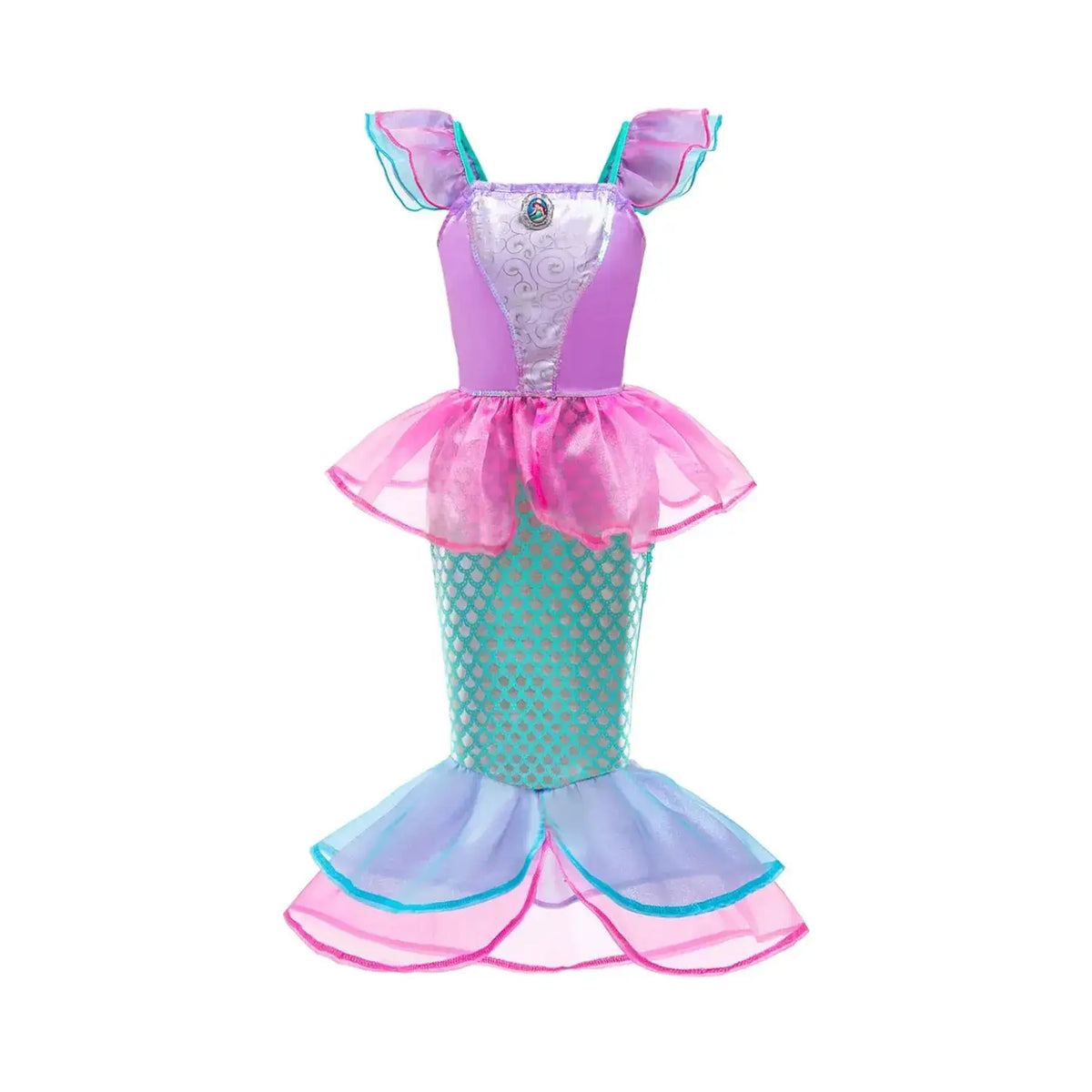 Girl Elsa Anna Dress Princess Costume Snow Queen Dress Baby Halloween Ariel Carnival Clothes Kids Cosplay Clothes Party Clothing by Dropshipman