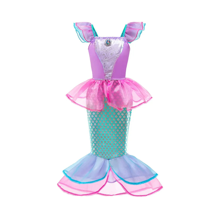 Girl Elsa Anna Dress Princess Costume Snow Queen Dress Baby Halloween Ariel Carnival Clothes Kids Cosplay Clothes Party Clothing SHOPEZRA L.L.C.