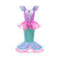 Girl Elsa Anna Dress Princess Costume Snow Queen Dress Baby Halloween Ariel Carnival Clothes Kids Cosplay Clothes Party Clothing SHOPEZRA L.L.C.