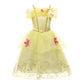 Girl Elsa Anna Dress Princess Costume Snow Queen Dress Baby Halloween Ariel Carnival Clothes Kids Cosplay Clothes Party Clothing SHOPEZRA L.L.C.
