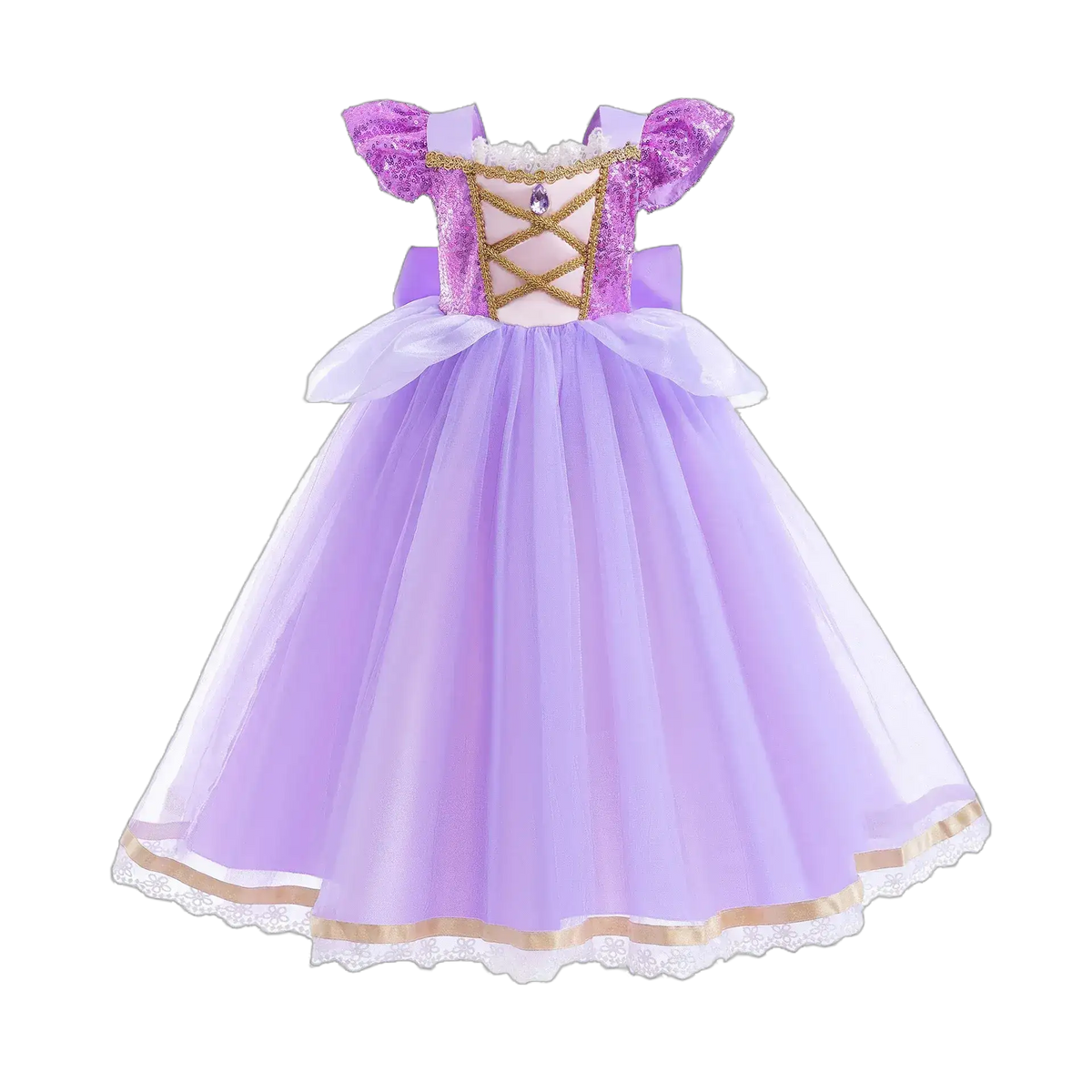 Girl Elsa Anna Dress Princess Costume Snow Queen Dress Baby Halloween Ariel Carnival Clothes Kids Cosplay Clothes Party Clothing by Dropshipman