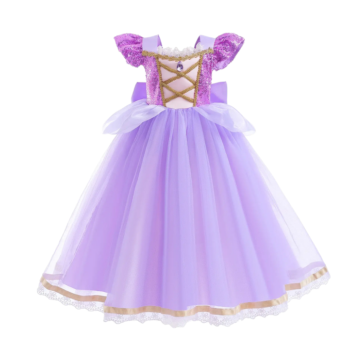 Girl Elsa Anna Dress Princess Costume Snow Queen Dress Baby Halloween Ariel Carnival Clothes Kids Cosplay Clothes Party Clothing SHOPEZRA L.L.C.