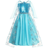 Girl Elsa Anna Dress Princess Costume Snow Queen Dress Baby Halloween Ariel Carnival Clothes Kids Cosplay Clothes Party Clothing SHOPEZRA L.L.C.