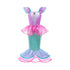 Girl Elsa Anna Dress Princess Costume Snow Queen Dress Baby Halloween Ariel Carnival Clothes Kids Cosplay Clothes Party Clothing SHOPEZRA L.L.C.
