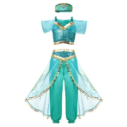 Girl Elsa Anna Dress Princess Costume Snow Queen Dress Baby Halloween Ariel Carnival Clothes Kids Cosplay Clothes Party Clothing by Dropshipman