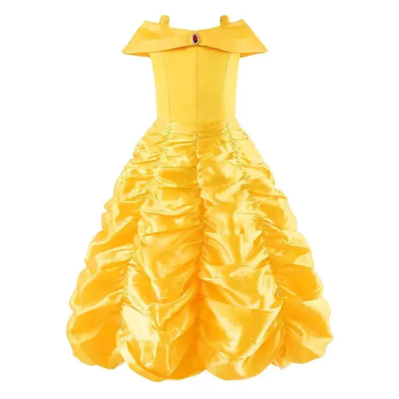 Girl Elsa Anna Dress Princess Costume Snow Queen Dress Baby Halloween Ariel Carnival Clothes Kids Cosplay Clothes Party Clothing by Dropshipman