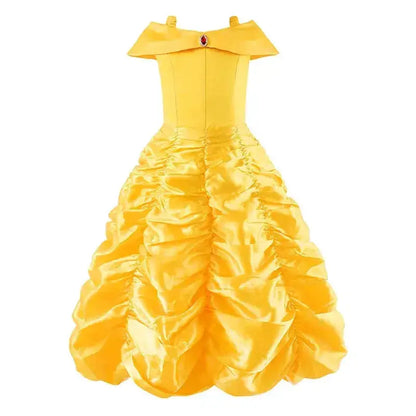 Girl Elsa Anna Dress Princess Costume Snow Queen Dress Baby Halloween Ariel Carnival Clothes Kids Cosplay Clothes Party Clothing by Dropshipman