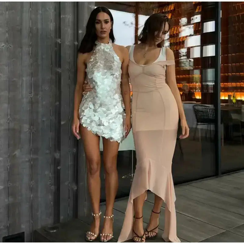 Mesh Overlay Lace Hem Slip Midi Dress Slim Spaghetti Strap Sheer 2026 Summer Elegant Women Bodycon Dress Retro Date Lady Gown by Dropshipman