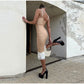 Mesh Overlay Lace Hem Slip Midi Dress Slim Spaghetti Strap Sheer 2026 Summer Elegant Women Bodycon Dress Retro Date Lady Gown SHOPEZRA L.L.C.