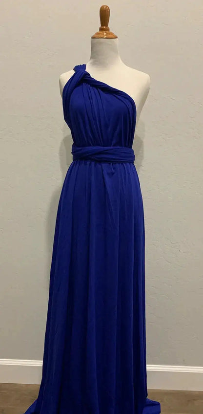 Bridesmaid Dress, Olive Green Maxi Bridesmaid Dress, Bridal Party Convertible Dress, Multiway Infinity Dress, Custom Dress by Dropshipman