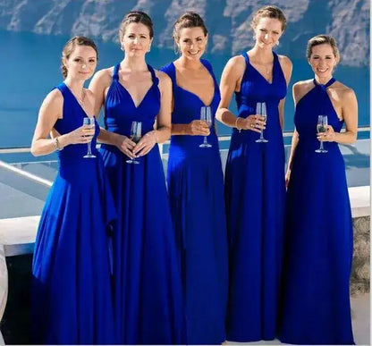 Bridesmaid Dress, Olive Green Maxi Bridesmaid Dress, Bridal Party Convertible Dress, Multiway Infinity Dress, Custom Dress by Dropshipman