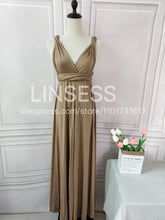 Bridesmaid Dress, Olive Green Maxi Bridesmaid Dress, Bridal Party Convertible Dress, Multiway Infinity Dress, Custom Dress SHOPEZRA L.L.C.