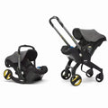 Lightweight gray multi-functional baby stroller by SHOPEZRA L.L.C., foldable for easy transport and comfortable for infants.