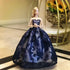 Handmade Doll Clothes Dress Gown 30cm Doll Dress Up Wedding Dress Fashion High-grade Evening Dress For 11.5 Inch Doll&body 1/6 by Dropshipman