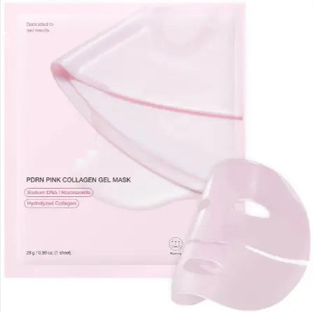 Hydrating collagen facial mask by SHOPEZRA L.L.C. showing a sheet mask with a smooth, moist texture for deep skin hydration