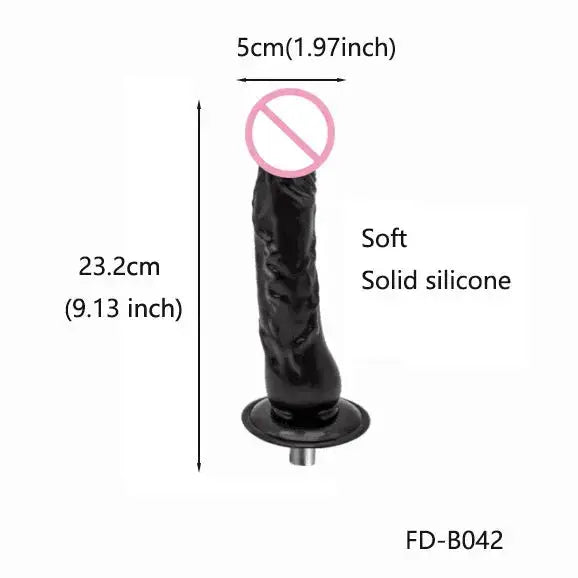 Lifelike Dildo Attachment for Sex Machine with 3 XLR Connector G Spot Sex Toys for Women Masturbation by Dropshipman